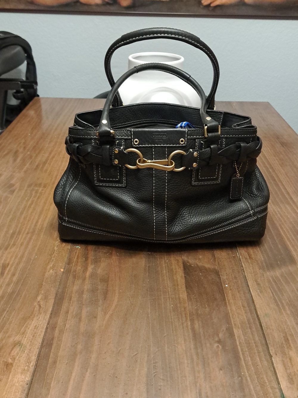 Coach Hamptons Carryall in black 2006 Clean & Beautiful💝 - Picture 2 of 11